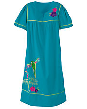 Birds of Paradise Applique Dress