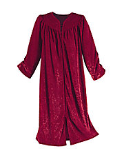 Velour Zip Robe