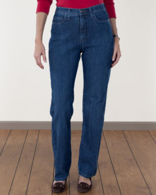 Stonewash Marilyn Straight Leg Jeans