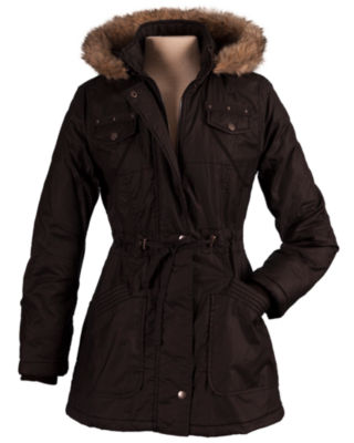 Black Waxed Cotton Jacket