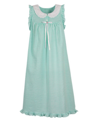 Lace Collar Nightgown