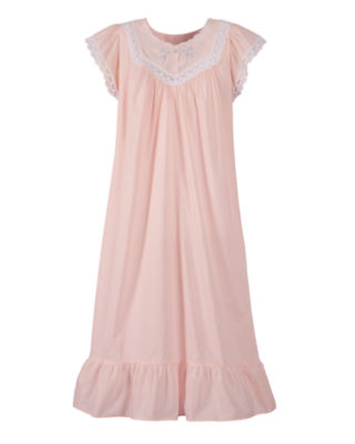 Floral Cotton Nightgown