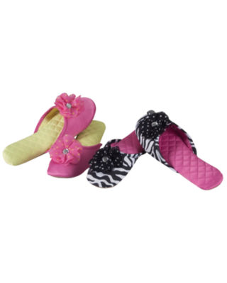 Satin Scuff Slippers
