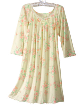 Floral Knit Nightgown