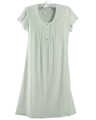 Scoop Neck Knit Gown