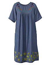 Tuscan Denim Dress