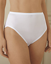 Nylon Hi-Cut Panties