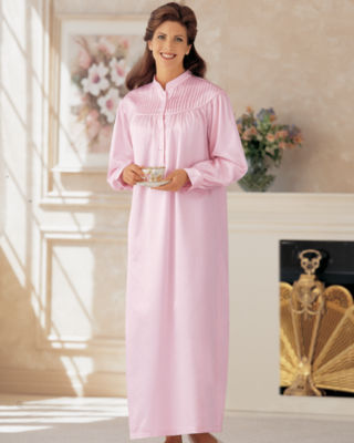 Brushed Back-Satin Gown