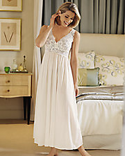 Silken Luxury Long Nightgown
