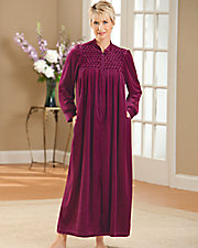 Long Velour Lounger