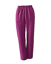 Comfort Waist Poly Gabardine Pants