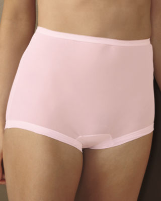 Nylon Cuff Leg Panty