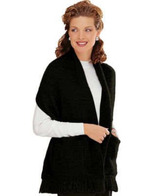 Pocketed Shawl
