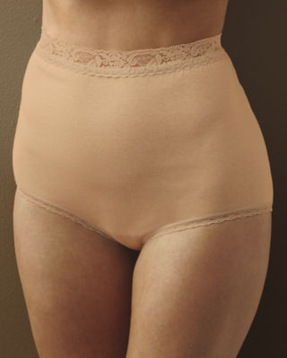 Lace-Trimmed Baby Soft Briefs