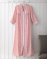 Plaid Plisse Robe