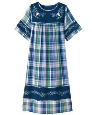 Embroidered Cotton Dress