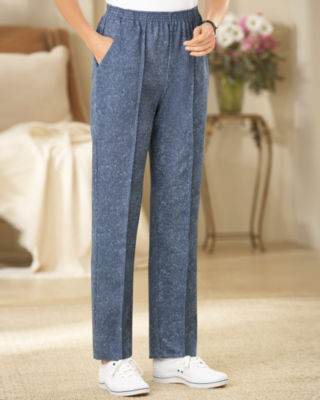 Iced-Knit Pants