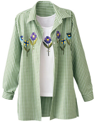 Gingham Big Shirt