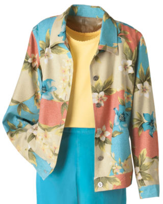 Tropical Floral Jacket