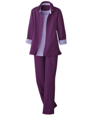 Lime 3-Piece Pants Suit