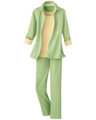 3-Piece Pants Suit