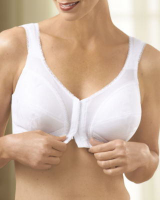 18 Hour® Front Close Comfort Strap Bra
