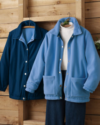 Blue Reversible Coat 