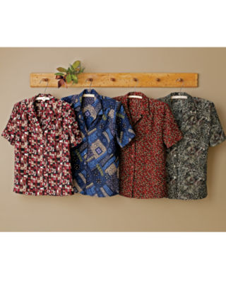 Printed Camp Shirt