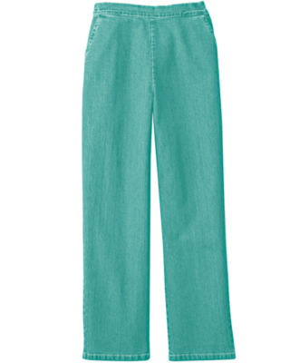 Flat Front Twill Pants