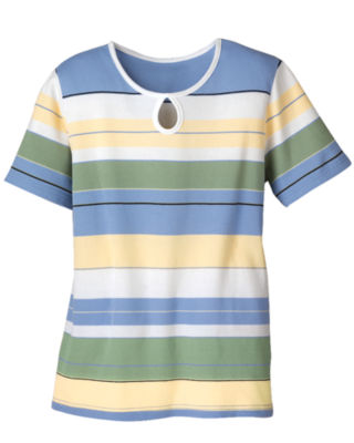 Keyhole Knit Tee