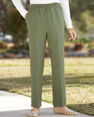 Textured Weave Pants