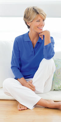 UltraSofts Interlock Knit Pants