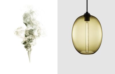 Contemporary Smoke Glass