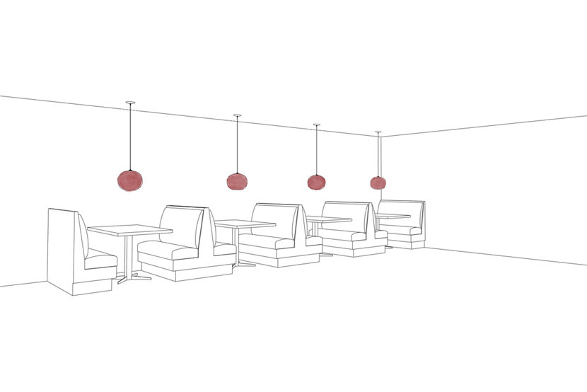 Terra Pendants from Multiple Junction Boxes Make for Perfect Modern Restaurant Lighting Terra Pendants from Multiple Junction Boxes Make for Perfect Modern Restaurant Lighting
