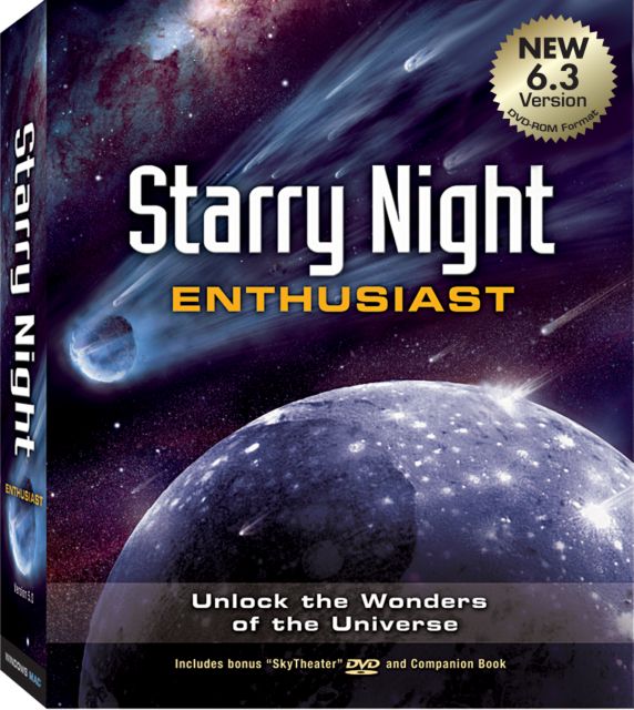 Starry Night Enthusiast 6.3 Astronomy Software
