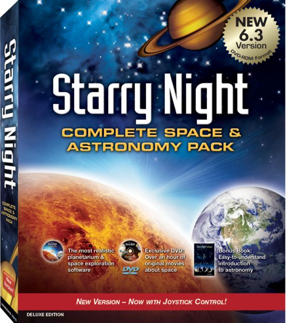 Starry Night Complete Space & Astronomy Software Pack 6.3