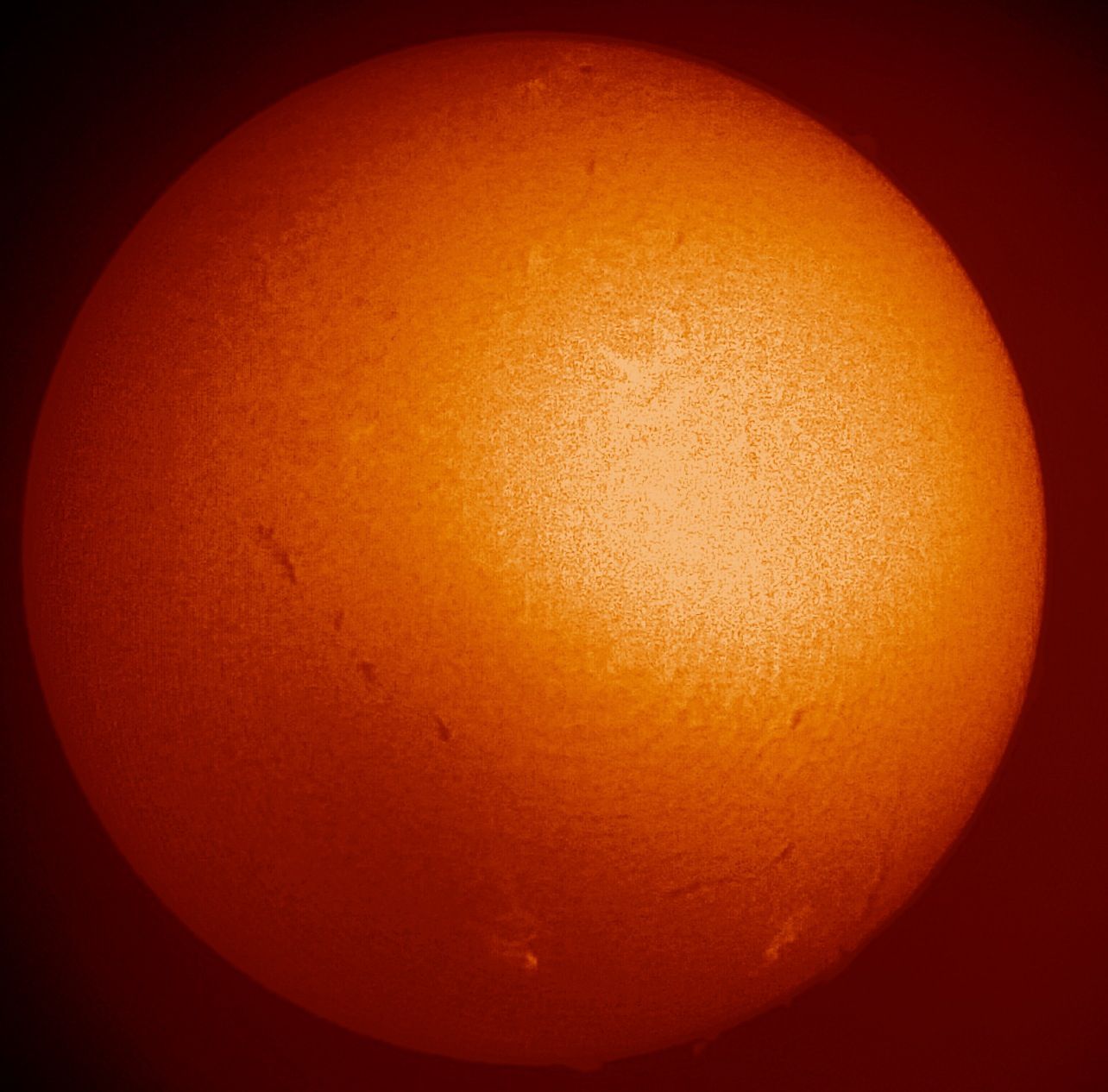 Sun in Hydrogen Alpha