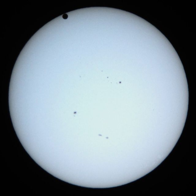 Transit of Venus Ingress Interior