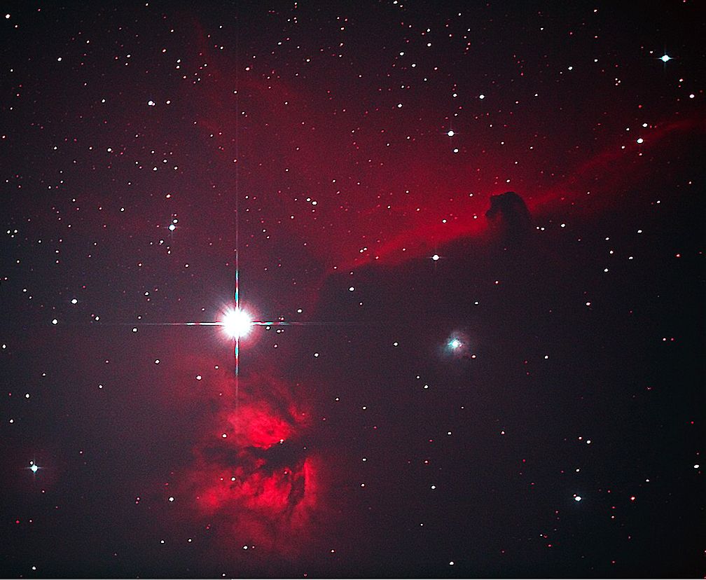 Horsehead and Flame Nebula Alnitak in Orion's Belt Astronomy Images
