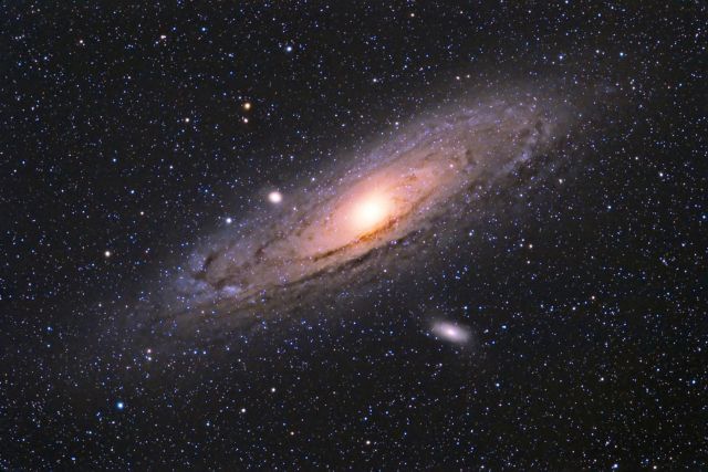 Wide view of M31