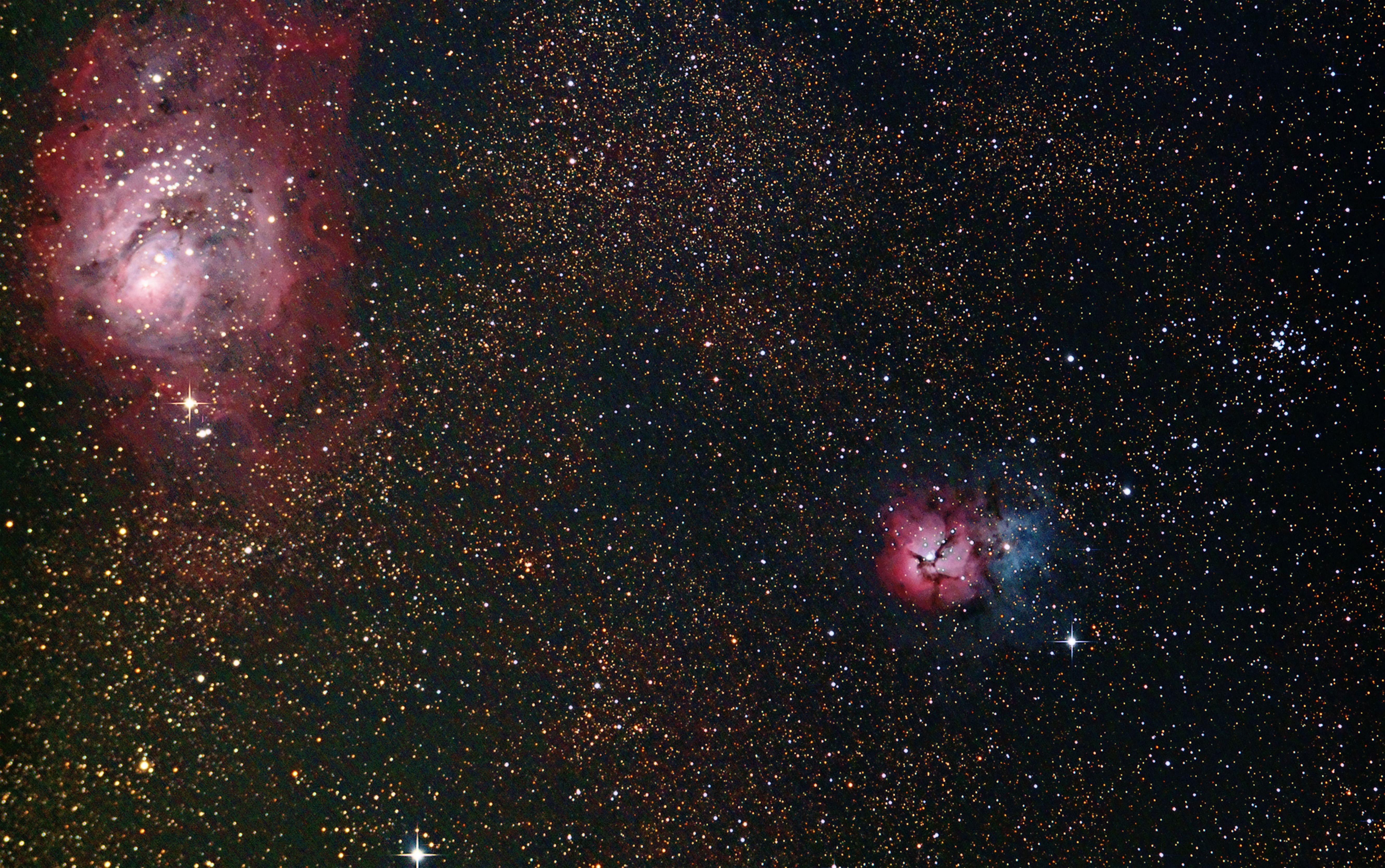 M8 & M20 (Lagoon & Trifid Nebula)