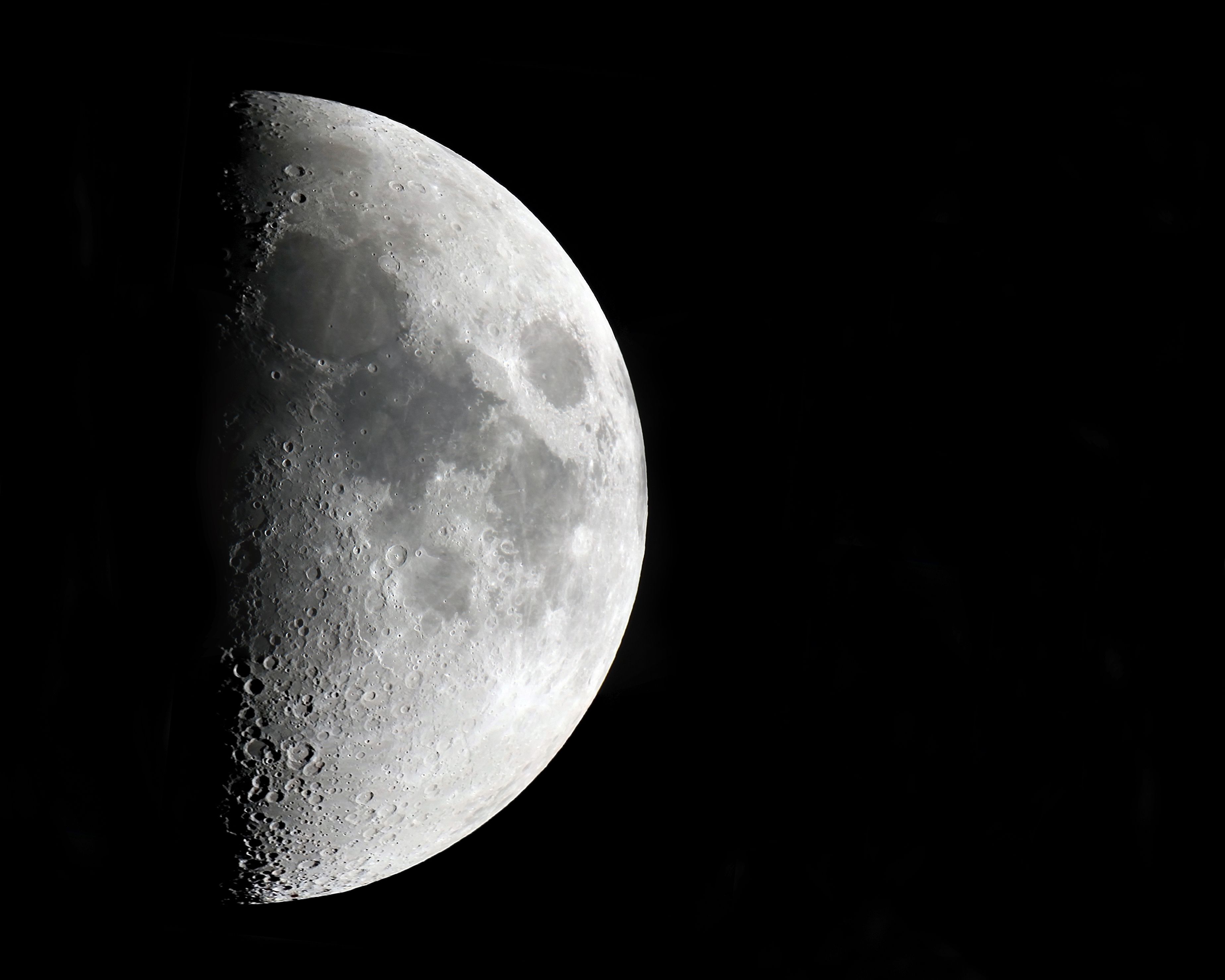1st Quarter Moon with the 