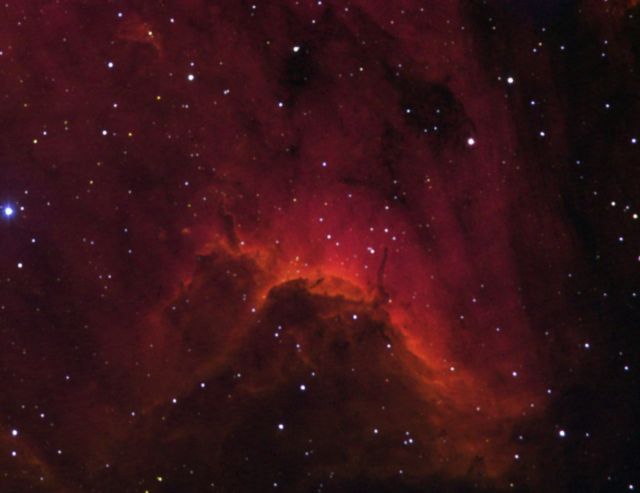 Up Close Inside The Pelican Nebula