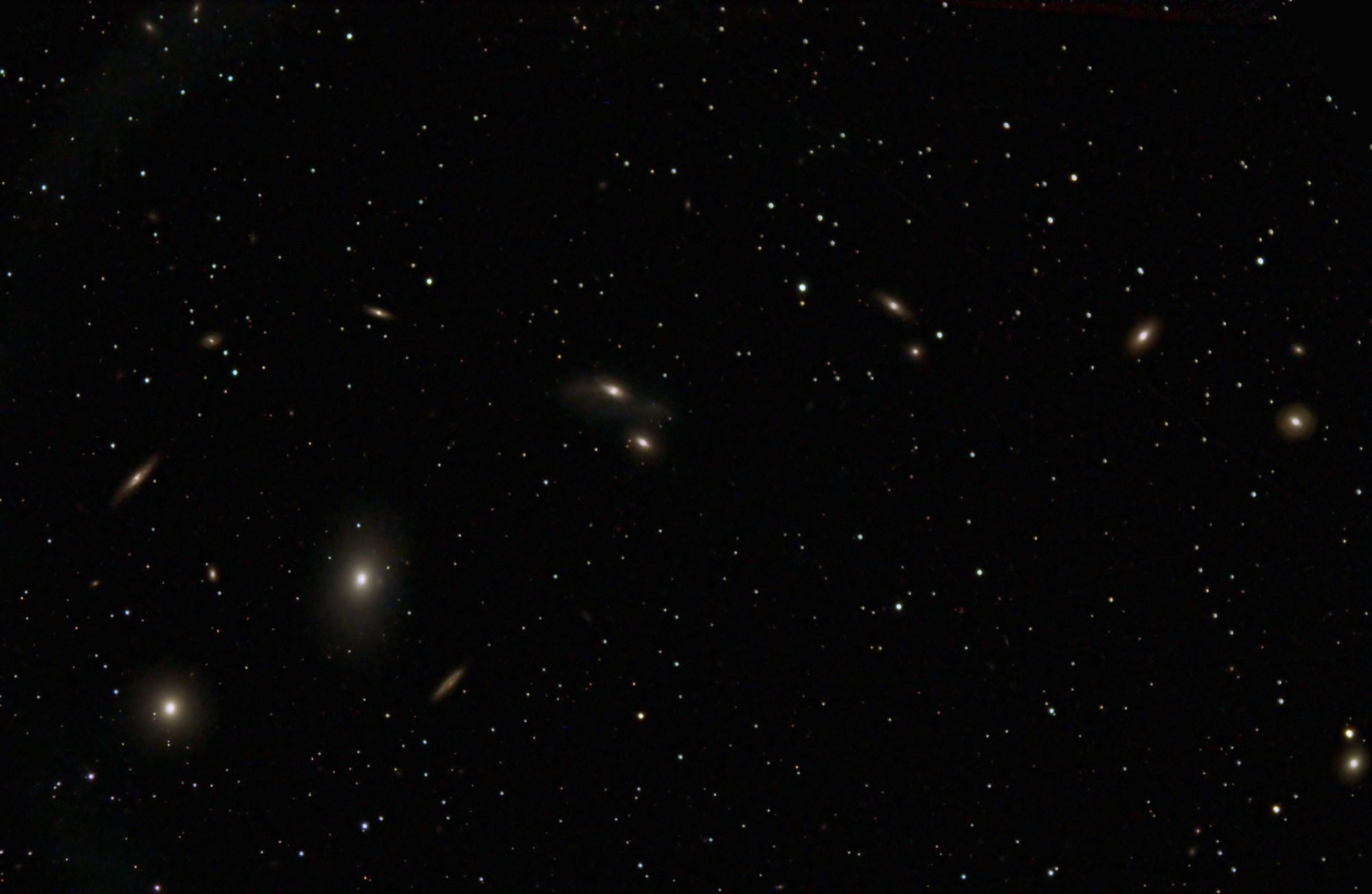 Markarian's Chain in Virgo