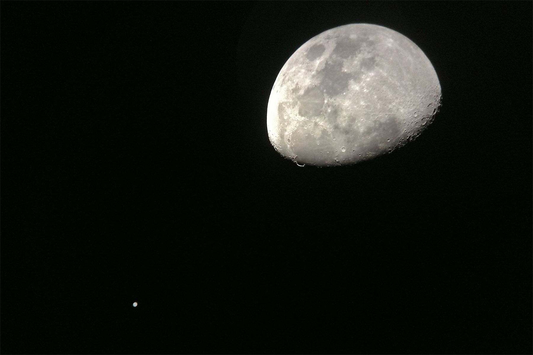 Moon & Jupiter conjunction Astronomy Pictures at Orion Telescopes