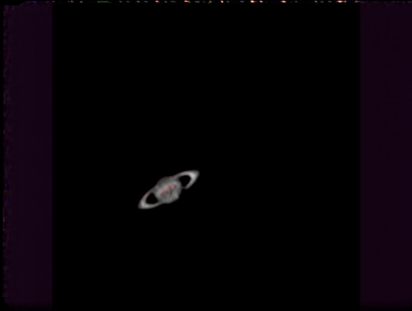 Saturn with Ring Distortion Astronomy Pictures at Orion Telescopes