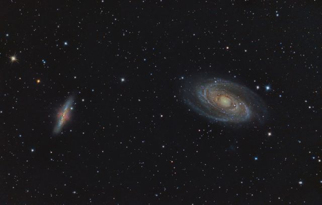 M81 & M82 - Bode's Galaxy and Cigar Galaxy
