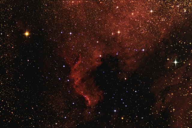 NGC 7000 - The North America Nebula