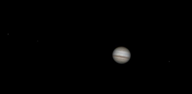 Jupiter & 3 Moons