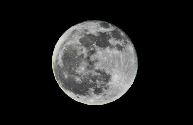 Full Moon before The Solstice Lunar Eclipse